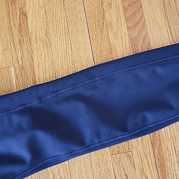 Lole 'Hurry Up' water repellent warm leggings fleece lined in navy medium - Picture 12 of 14